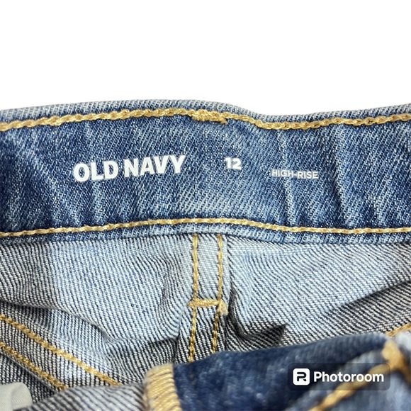 Bundle of 3 Pair of Denim shorts Old Navy/Tru Craft Girls Size 12 - Picture 8 of 10